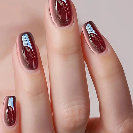 1-8pcs TC Flow Light White Cat Eye Gel Nail Polish Ultra Shine Soak Off UV Gel Mirror Glass Cat Magnet Gel Varnish Nail Supplies