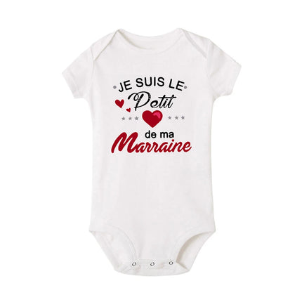 I Have The Best Godmother In The World Newborn Baby Bodysuits Funny Summer Short Sleeve Infant Rompers Body Boys Girls Jumpsuits