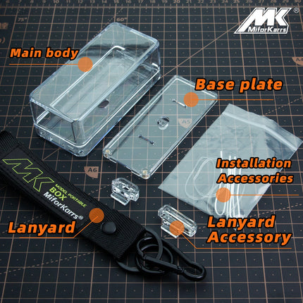 1/64 Scale Diecast Model Car Display Case  portable dust-proof storage box,hanging accessory