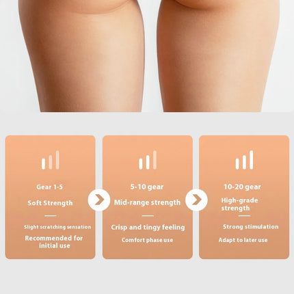 Gel-Free EMS Hip Sculptor,Hip Lift Trainer with Auto-Adhesion, Wireless Buttock Massage plasticity for Home Gym & Sensitive Skin