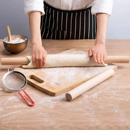 2024 New Beech Solid Wood Household Dumpling Skin Mini Rolling Pins Pin Stick Dough Baking Tool Gadgets Roller Kitchen