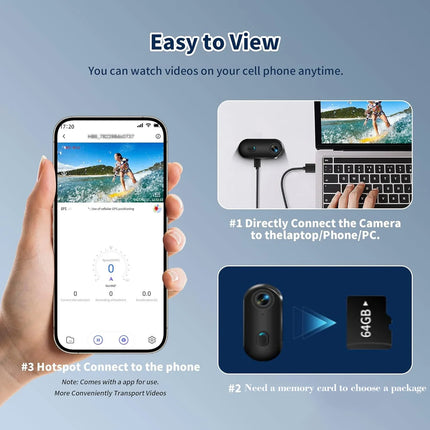 4K HD WiFi Action Camera Magnetic Waterproof Portable Helmet Body Cam Video Recorder for Motorcycle Bicycle Outdoor Sports  Vlo