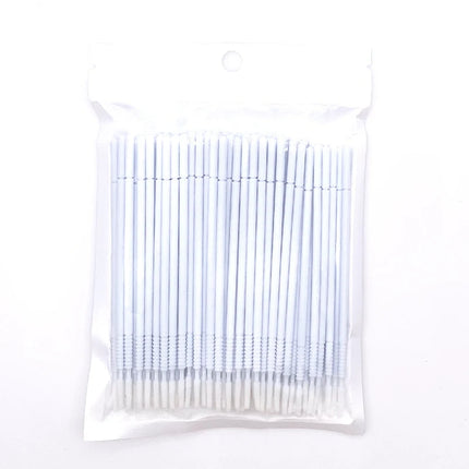 Disposable Long Head Lashes Micro Brushes Eyelashes Mascara Swab Lash Extension Tools Micro Applicator Wands