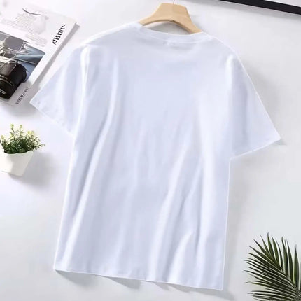 Blue Robot Six Seven Pattern Printed 1-Piece Casual Sports Short-Sleeve Soft Fabric Clothing for Boys and Girls, Trendy Brand Sportswear for Older Children, Gift for Brothers and Children as a Christmas Present