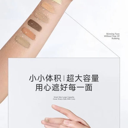 MALU WUILZ Concealer Palette Cream Texture Covers Acne Marks Dark Circles Multifunction Face Makeup Lasting Brighten Cosmetics