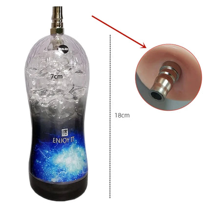 Soft Male Masturbator Cup Pussy Sex Toys for Men Vagina Adult Endurance Exercise Vacuum Pocket Cup Sex Machine Attachment