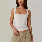WHITE / L