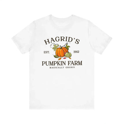 Hagrid's Pumpkin Patch T-shirt Fall Halloween Shirt Thanksgiving 2024 Tee Halloween Shirts Magic Shirts Book Lover Gifts