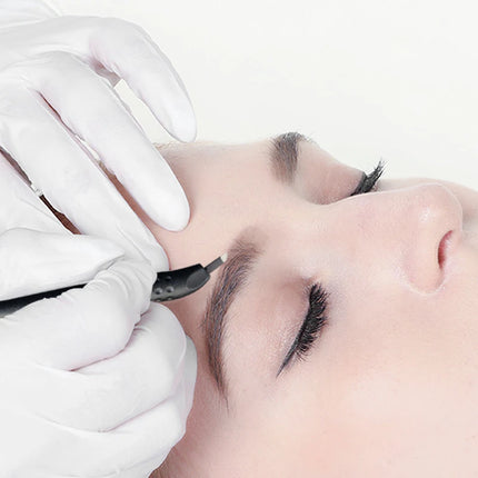 10Pcs Disposable Microblading Manual Pen Sterilized Permanent Makeup 3D Eyebrow Tattoo Pen