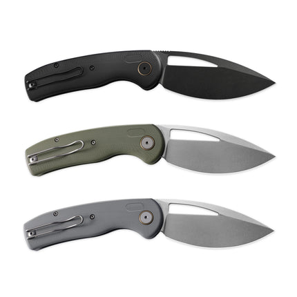 Petrified Fish PFP13 Folding Knives edc Tool K110 Steel Blade Knife on Bearing G10 Handle Lightweight Pocketknives Hunting