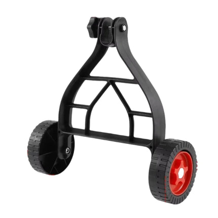 Universal Lawn Mower Wheel Set Adjustable Stablize Mower Auxiliary Wheels Easy To Install Save Effort Mower Wheel Attachment