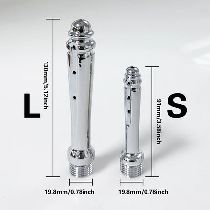 1Pcs, ABS anal vaginal douche, Conversion head for outdoor use, butt flush, multi-function enema, plug-in shower, sex toys