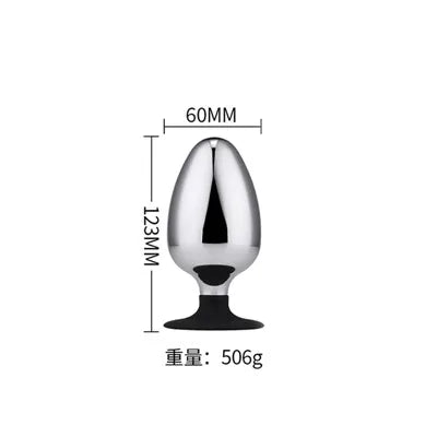 Runyu Metal Anal Plug Sexy Adult Butt Plug Penetration Anal Toy Plug Anul Huge Dildo Fetish But Pluk Erotic Products SM Sex Toys