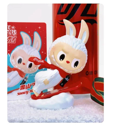 Genuine POPMART Labubu Coca Cola Series Blind Box Kawaii Anime Figure Desktop Decoration Mystery Box  Cute Girls Birthday Gifts