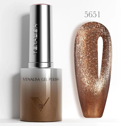 10ml*1pc Venalisa Nail Gel Polish Hema Free TPO Free Color Diamond Sparkle Magnet 10DCat Eye Gel Soak Off UV LED Varnish Gel Kit