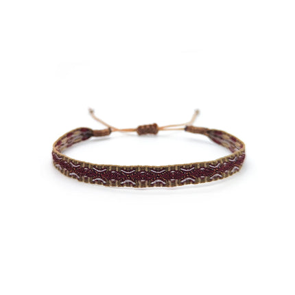 KKBEAD Colombia Bracelet Cloth Fabric Bracelets for Women Men Handwoven Braided Wristband Gift Wholesale Boho Friendship Jewelry
