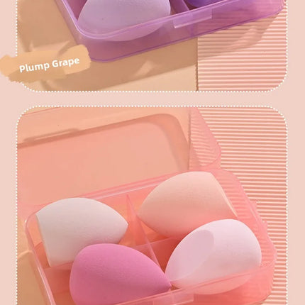 Magic Foundation Makeup Brush Set Soft Beauty Blender Gourd Shaped Makeup Sponge Loose Powder Brush Cosmetic Tools Kit