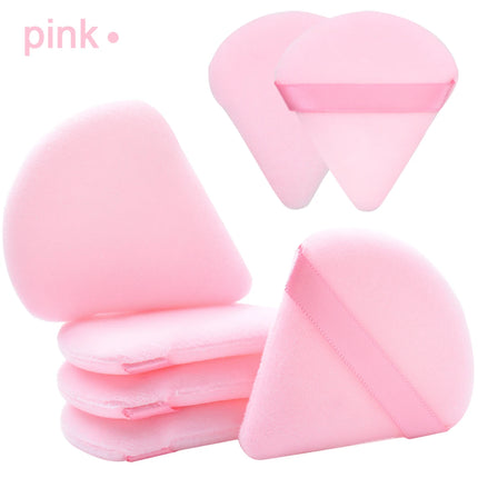 Wholesale makeup brushes 7Pcs Triangel Makeup Powder Puff Soft Velvet Cosmetic Sponges For Contouring, Eye Corners Air Cushion