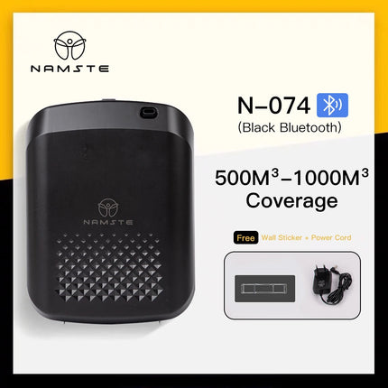 NAMSTE New Electric Aroma Diffuser Bluetooth 1000m³  Diffuser Essentail Oil  Aromatherapy Machine Device Electric Aromatic Oasis