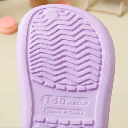 Cute Cartoon Bunny Garden Shoes For Girls Soft Sole Clogs For Baby Breathable Non-slip Indoor Outdoor Beach Sandals Trendy