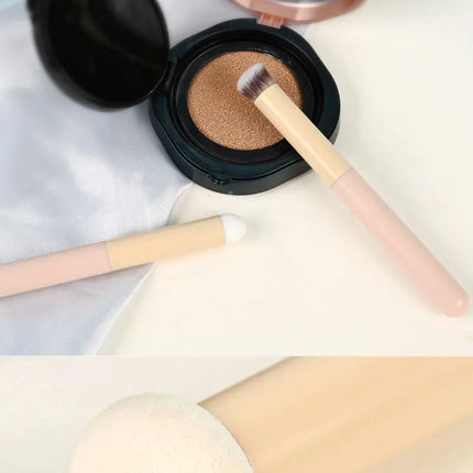 3Pcs Soft Mushroom Sponge Head Makeup Brushes Lipstick Lip Makeup Brush Cosmetic Tools Foundation Concealer Brush Cosmetic Tools
