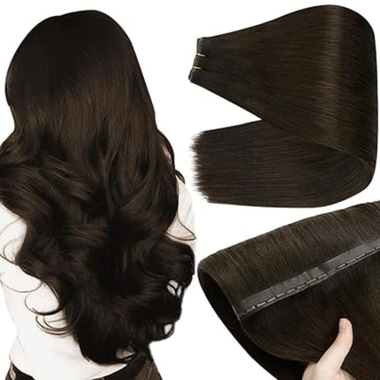 Full Shine 100 Grams Butterfly Weft Hair Extensions Human Hair Invisible Pu Hole Weft Extensions Highlight Genius Weft Hair