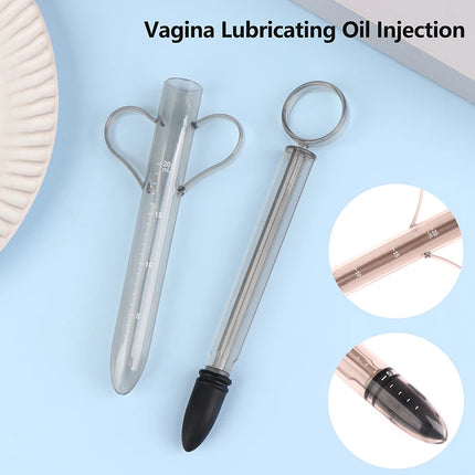 20ml Sex Toys Lubrication Cleaner For Couples Anus Vagina Enema Lubricant Oil Injection Syringe Tool