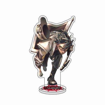 15cm GACHIAKUTA Acrylic Stand Rudo/Enjin/Zanka/Riyo Character Anime Model Stand Plate Room Decor Figure Display Gift key chain