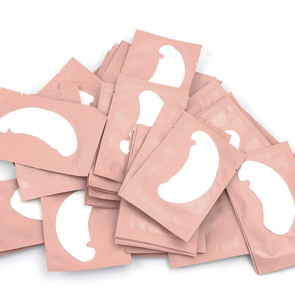 50pairs Eye Pads For Eyelash Extension Hydrogel Patches For Eyelashes U Shaped Gel Pads Lashes Extension Supplies Patches Makeup