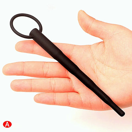 Hollow Silicone Urethral Plug Sound For Prostate Massage And Urethra Dilation As Mens Masturbator With Urethral Stimulator