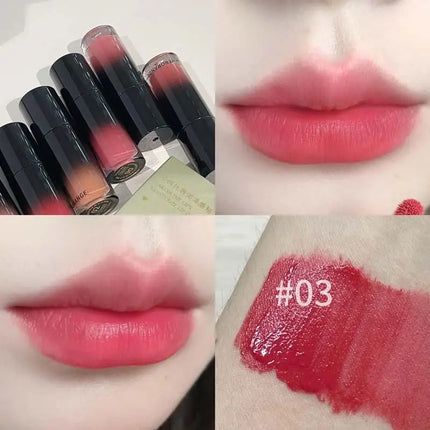 1Pc HERORANGE Mirror Water Light Lip Gloss Mirror Lasting Liquid Lipstick Moisturizing Lip Tint Natural Nude Lip Makeup Cosmetic