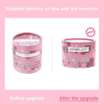 Rare Beauty 3D Petal Rose Blush Shimmer Makeup Highlighter with Real Rose Flower Gift Rubor Forma Rosa long lasting For Women