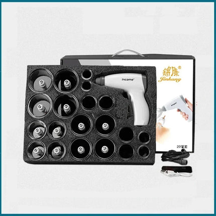 4/12/20/24 Cans Anti-Cellulite Suction Cups Vacuum Cupping Massage Set Chinese Physiotherapy Healthy Care For Body Massage Tool
