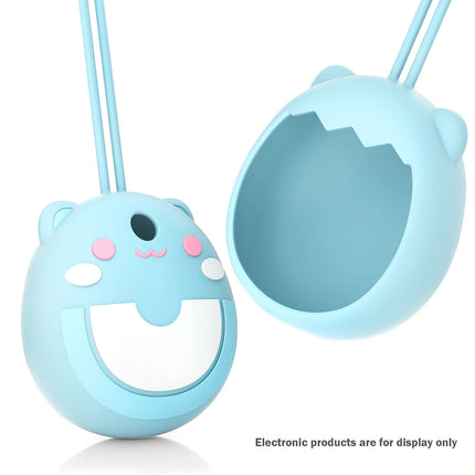 Silicone Comprehensive Protection Case Cartoon Animal Shaped E-pet Machine Protector Waterproof with Lanyard for Tamagotchi Pix