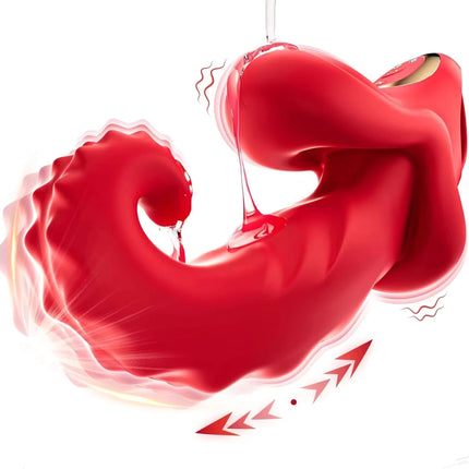 Thrusting Licking Tongue Vibrator for Women G Spot Clit Stimulator Female Masturbation Nipples Vagina Massager Adults Sex Toy