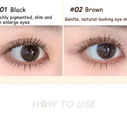 Judydoll Mascara Lash Lengthening Curling Thick Mascara Non-smudg Natural Waterproof Quick Dry Long Lasting Eye Makeup Cosmetics