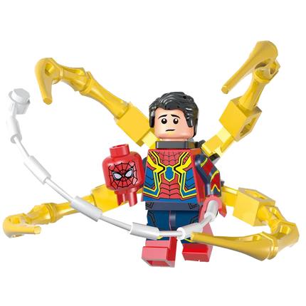 New 5cm Marvel Spider-Man Venom Building Block Figures Assembleable Figure Desktop Ornament Decorations Best Gifts for Childrens