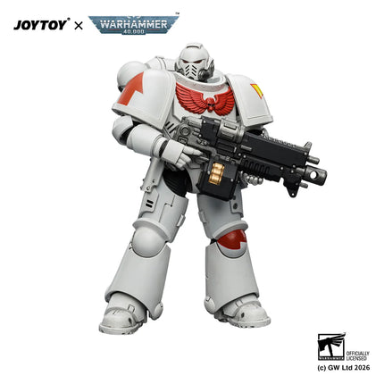 JOYTOY Warhammer 40,000 1/18 Action Figures Ultramarines Intercessor with Bolt Rifle, Bolt Pistol and Chainsword