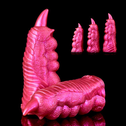 YOCY Silicone G -Spot Stimulation Finger Sleeves Clitoris Massage Sex Toys For Women Sex Delay Couples Games Delay Sleeve