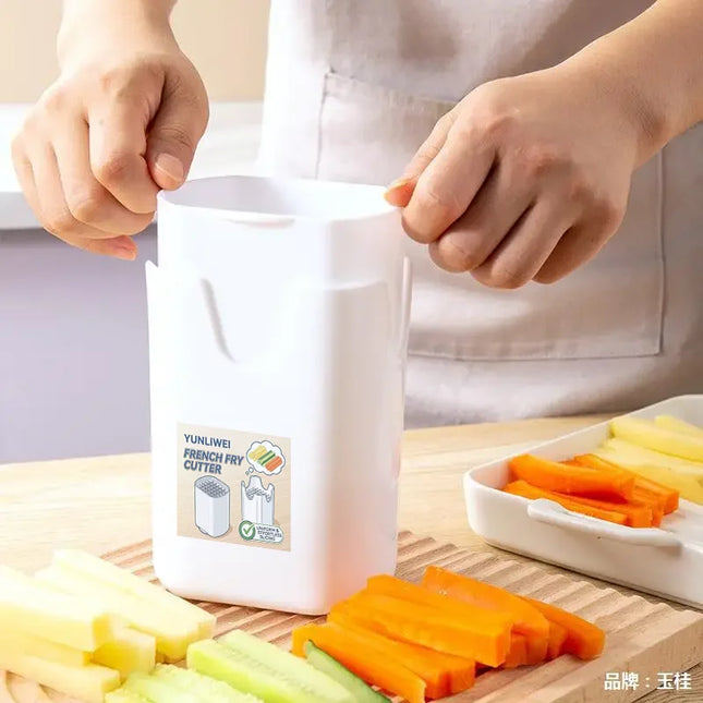 French Fry Cutter Natural Cut Vegetable Sheet Slicer Vegetable Potato Tool Food Veggie Dicer Veg Chopper Kitchen Gadget Yunliwei
