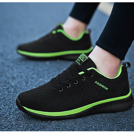 Sneakers Men Running Walking Knit Shoes Fashion Casual High Quality Sport Athletic Gym Lightweight Men Casual Shoes