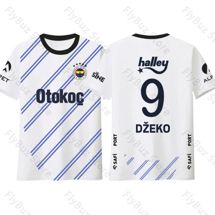 New Fashion Street Breathable Quick-Drying Training Jersey T-Shirt Fenerbahce Fan Jersey Children's Size And Adult Size