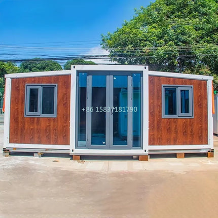 Prefab Container House Quality Living Villa China Expandable Container House With 3 Bedrooms Prefab Portable Mobile Tiny Home
