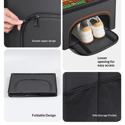 NEW Car trunk large capacity Foldable storage box shoe storage organizing box For Volkswagen Golf Rline Tiguan Polo GTI Passat