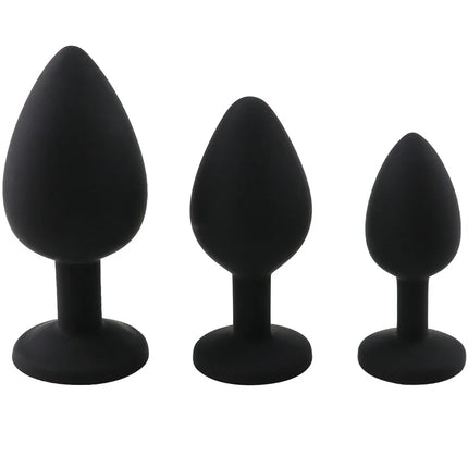 3 Size Soft Silicone Anal Plug Sex Toys for Women Men Erotic Bullet Anal Plug Bullet Gay Sex Toys for Adults Toys
