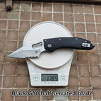 Black serrated
