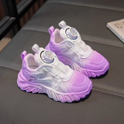 Children Sneakers Unisex Dad's Shoes Baby Boy Trainers Girls Shoes Clunky Sports Tennis Casual Flats Child Infant Footwear