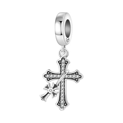 S925 Sterling Silver Charm Bead Angel Prayer Travel Memorial Pendant Fine Birthday Gift Fit Bangle Bracelet Necklace DIY Jewelry