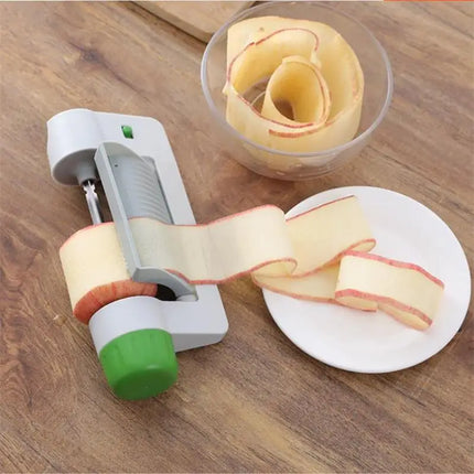 New Plastic Apple Pear Slicer Multifunctional Kitchen Fruit Vegetable Reel Knife Potato Cutter Cooking Accessories Home Gadgets