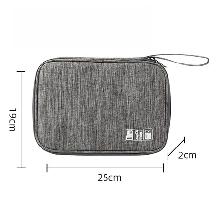 Travel Cable Storage Bag Organizer / Sac Rangement Câbles Voyage